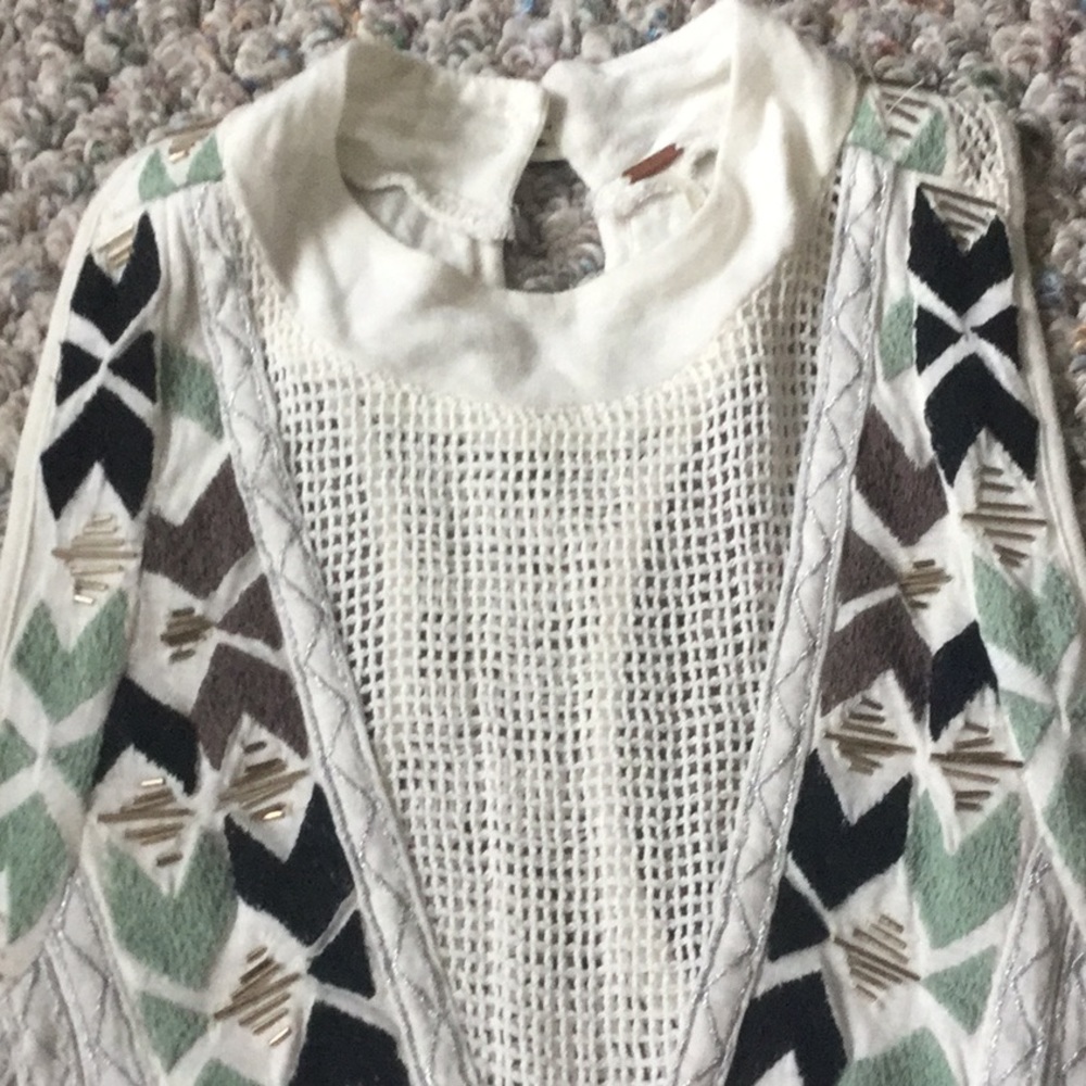 NWT Free People high neck dress sz Small - Picture 3 of 5